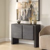 Bierk Dark Stain 2 Door Cabinet, Cabinets & Chest by Uttermost, 43.62" width x 32.15" height x 17.25" depth thumbnail 4