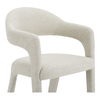 Martens Bar Stool Beige, Counter & Bar Stool by Moe's Home, 23.6" width x 42.9" height x 23.3" depth thumbnail 5