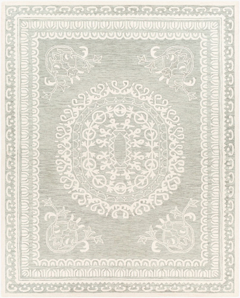 Newcastle Handmade Rug, by Surya, 9' length x 6' width