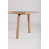 Malibu Dining Table White Oak, by Moe's Home, 88" width x 30" height x 38" depth thumbnail 7