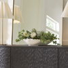 Protea Blooms White Bowl Centerpiece, Artificial Plants & Flower by Uttermost, 24" width x 12" height x 16" depth thumbnail 2