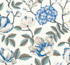 Morning Garden White Wallpaper thumbnail 0