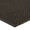 Sena Handmade Indoor/Outdoor Solid Black/ Dark Brown thumbnail 4