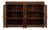 Carmel-By-The-Sea Bookcase  Cognac, by Sarreid, 1'1" length x 5'7" width x 3'7" height thumbnail 9