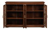Carmel-By-The-Sea Bookcase  Cognac, by Sarreid, 1'1" length x 5'7" width x 3'7" height thumbnail 9