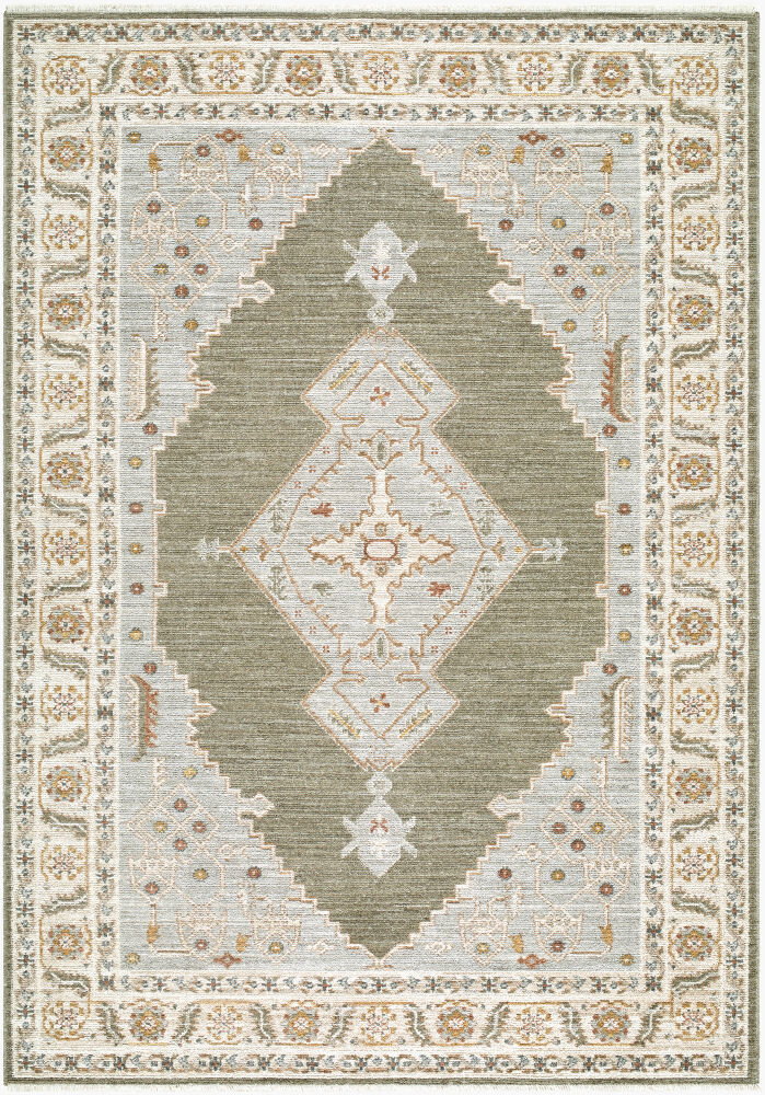 Jane Machine Woven Rug, by Surya, 6'11.86" length x 5'2.99" width