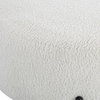 Arles Large Plush White Ottoman, by Uttermost, 40" width x 18" height x 40" depth thumbnail 7