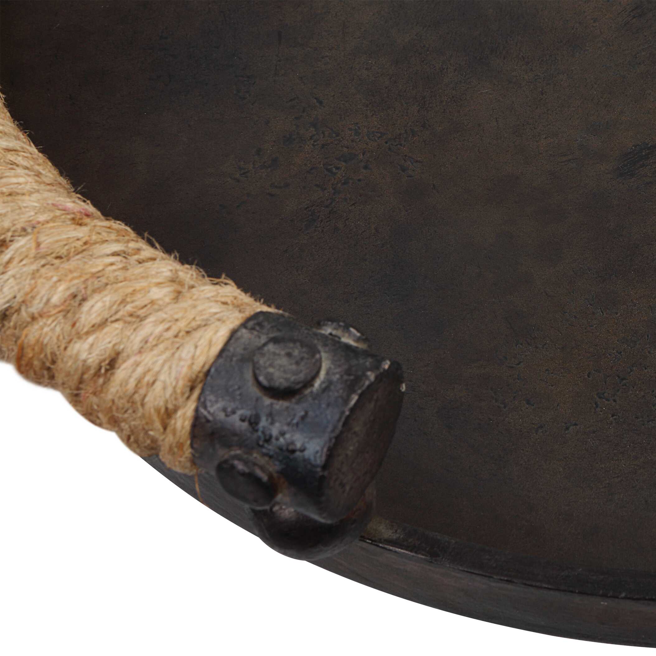 Viggo Bronze Trays Set/2, Decorative by Uttermost, 21.5" width x 2.75" height x 14.5" depth View 5