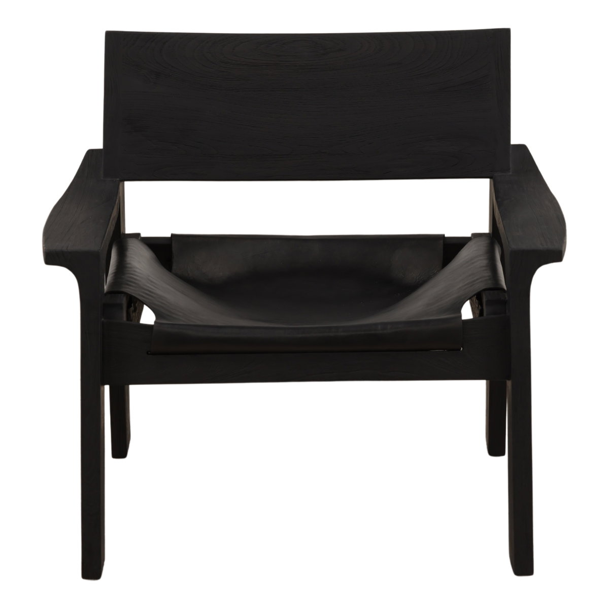 Osorio Occasional Chair Black, Accent Chair by Dovetail, 31.33" width x 28.14" height x 34.17" depth View 2