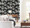 Lunaria Silhouette Black & White Wallpaper thumbnail 2