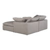 Terra Condo Nook Modular Sectional Light Grey thumbnail 3