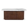 Dash Coffee Table White Calcatta Marble, by Moe's Home, 45" width x 18.5" height x 27" depth thumbnail 1