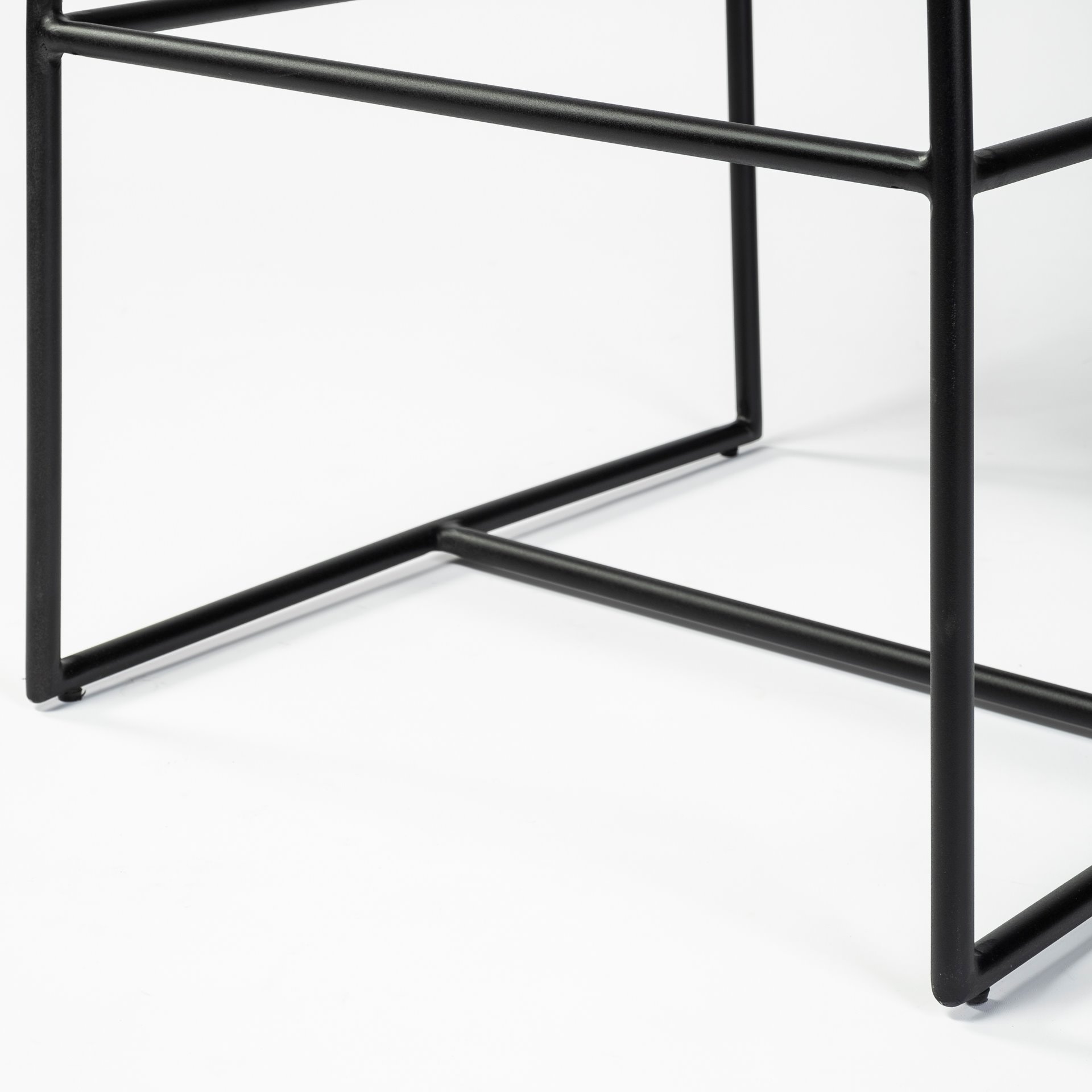 Stamford 40' Total Height Light Beige Upholstered Seat with Wood Back, Metal Frame Bar Stool, Counter & Bar Stool by Mercana, 18.25" length x 22.5" width x 40" height View 11