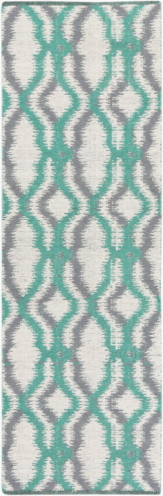 Juniper Handmade Rug, by Surya, 8' length x 2'6" width