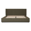 Tobias Bed Eastking Olive, by Dovetail, 88.75" width x 40" height x 89.5" depth thumbnail 2