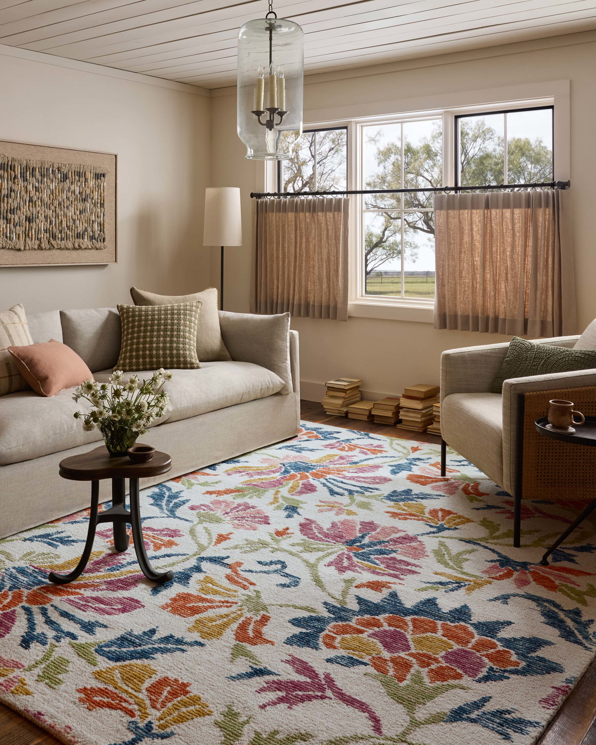 Loloi Tilly Rug, 1'6" length x 1'6" width View 2