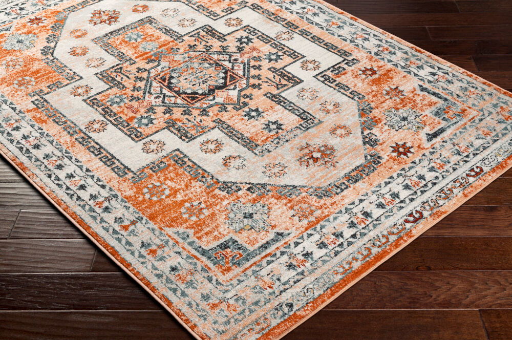 Tevazu Machine Woven Rug, by Surya, 6'11.86" length x 5'2.99" width