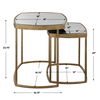 Vista Gold Nesting Tables, Set Of 2 thumbnail 2