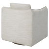 Corben White Swivel Armchair thumbnail 6