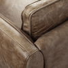Cobain I 84' Brown Leather Two Seater Sofa, Sofas & Sectional by Mercana, 83.5" length x 34.5" width x 33.5" height thumbnail 9