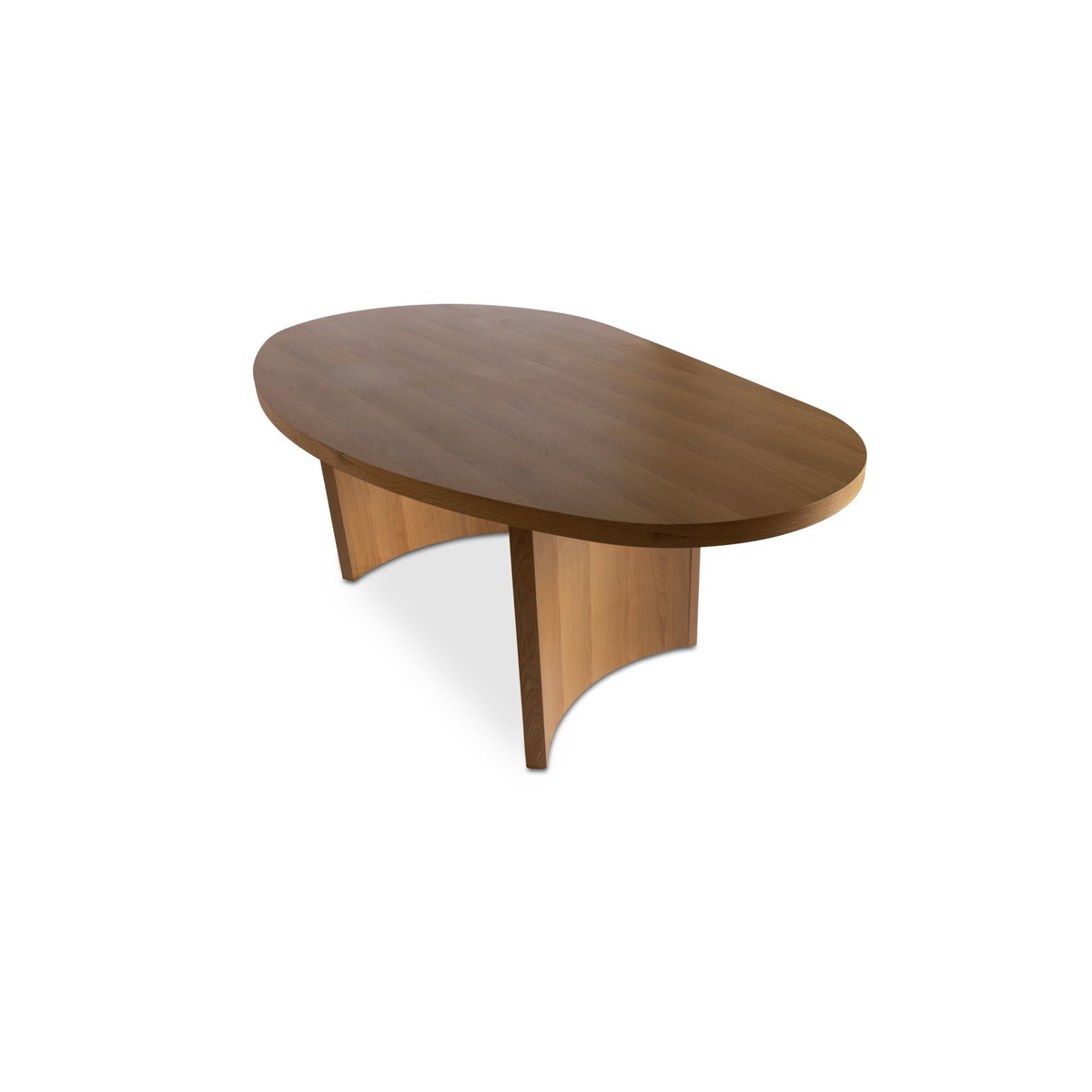 Louise Dining Table Natural, by Moe's Home, 86" width x 30" height x 46" depth View 2