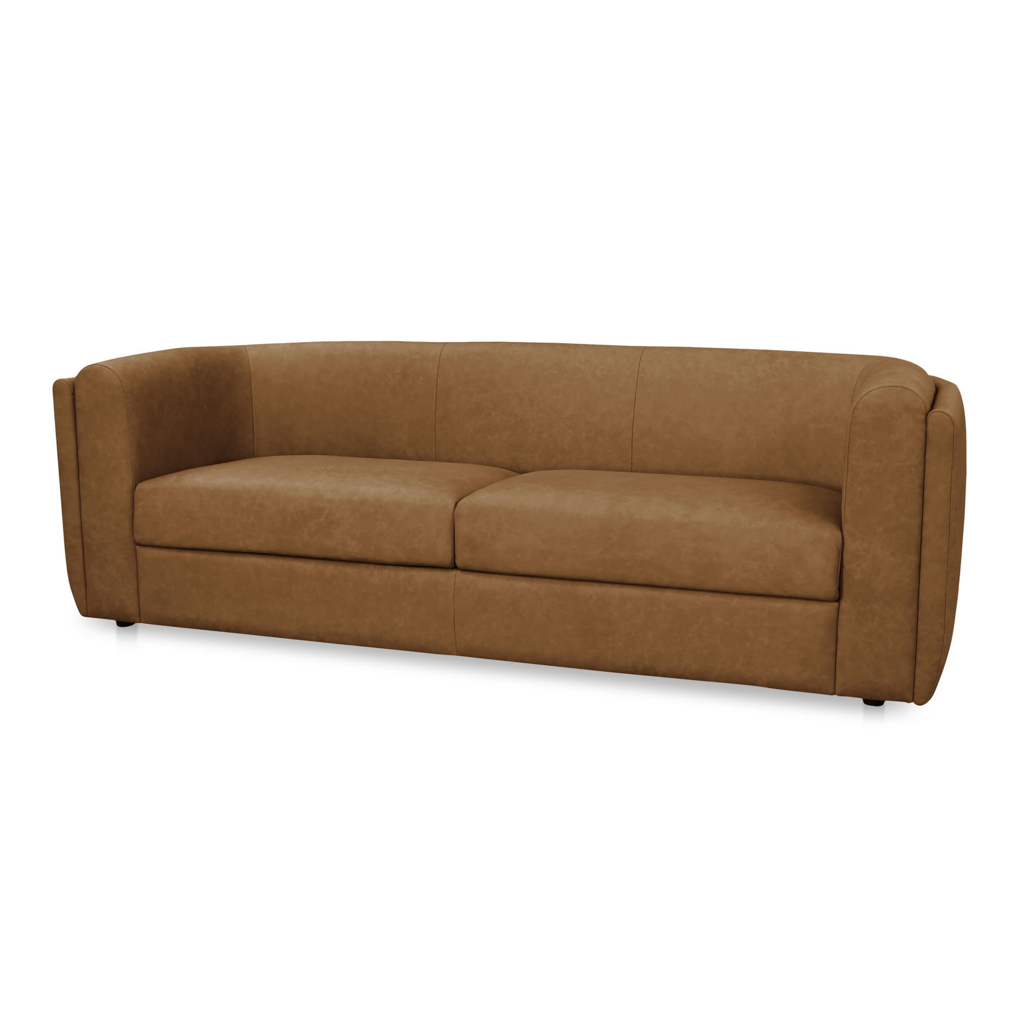 Alora Sofa Tan Leather large image 