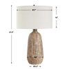 Napier Earthy Brown Table Lamp thumbnail 2