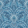 Swept Away Blue Peel & Stick Wallpaper, by York Wall, 16'6" length x 1'8.5" width x 0.02" depth thumbnail