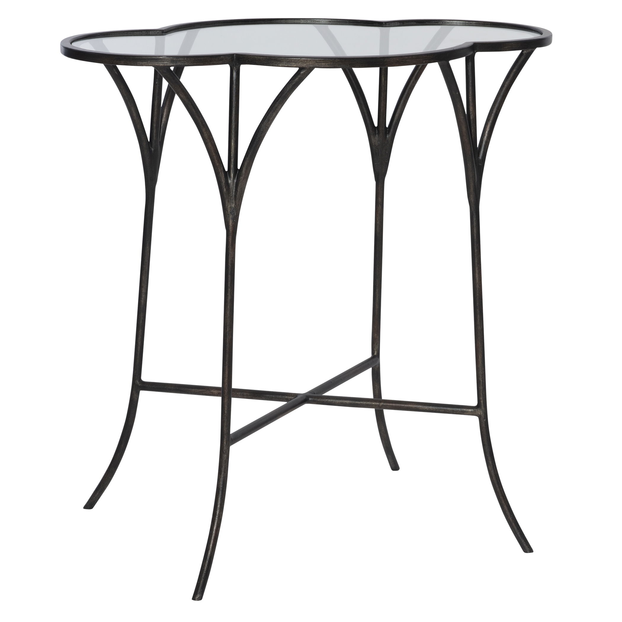 Adhira Glass Accent Table large image 