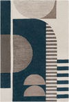 Brooklyn Handmade Rug, by Surya, 7'6" length x 5' width thumbnail