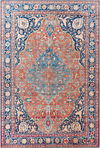 Iris Machine Woven Rug, by Surya, 9'6.17" length x 7'6.16" width thumbnail