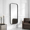 Concord Black Tall Iron Mirror, by Uttermost, 30" width x 70" height x 2.25" depth thumbnail 4