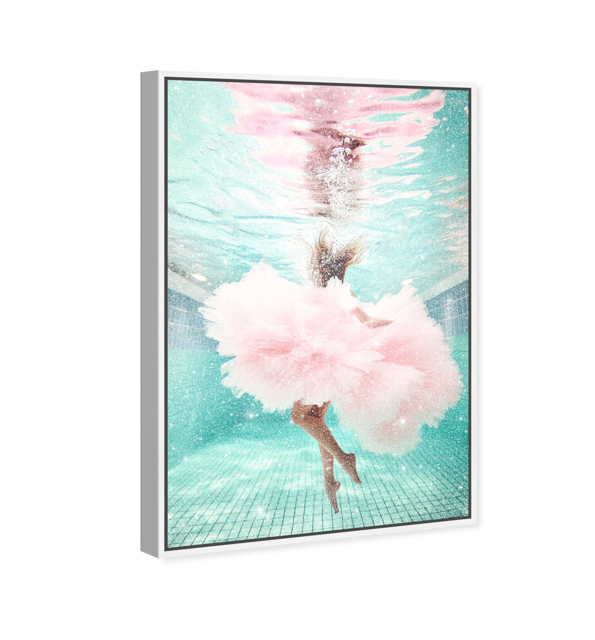 Aquatic Ballerina II (Diamond Dust), Art by Oliver Gal,  20x30 View 2