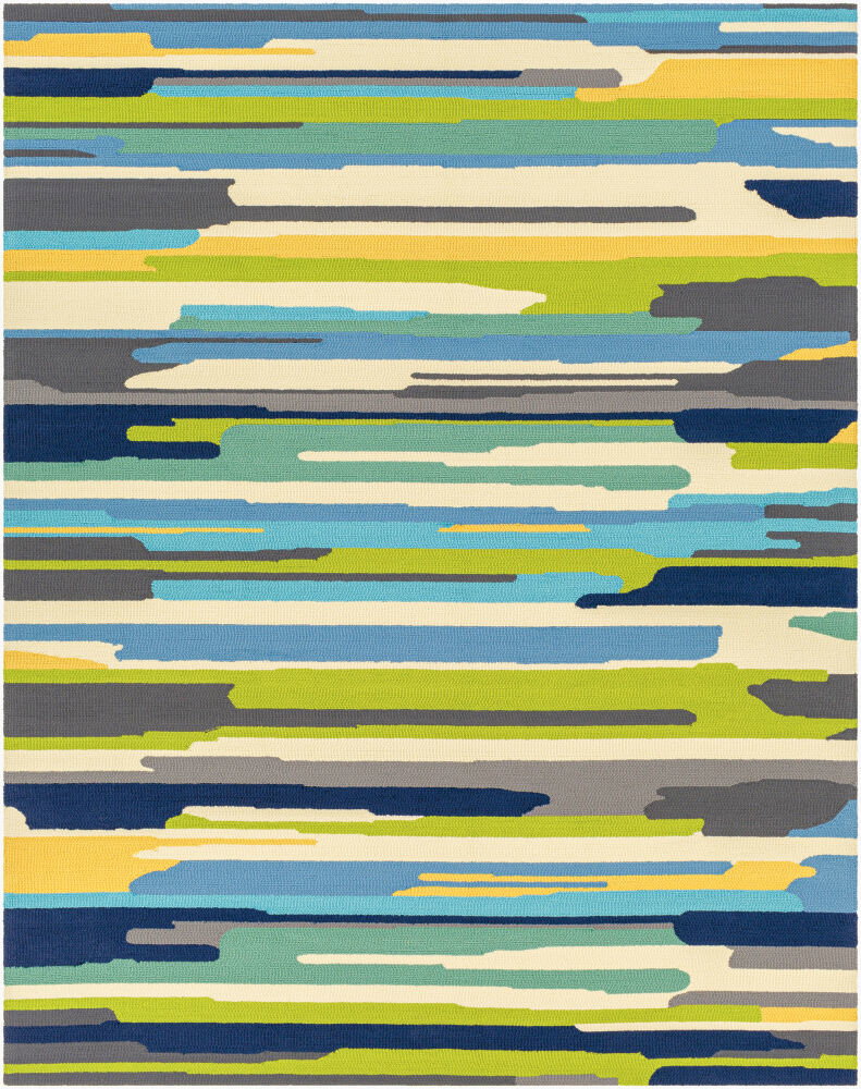 Rain Handmade Rug, by Surya, 1'6" length x 1'6" width