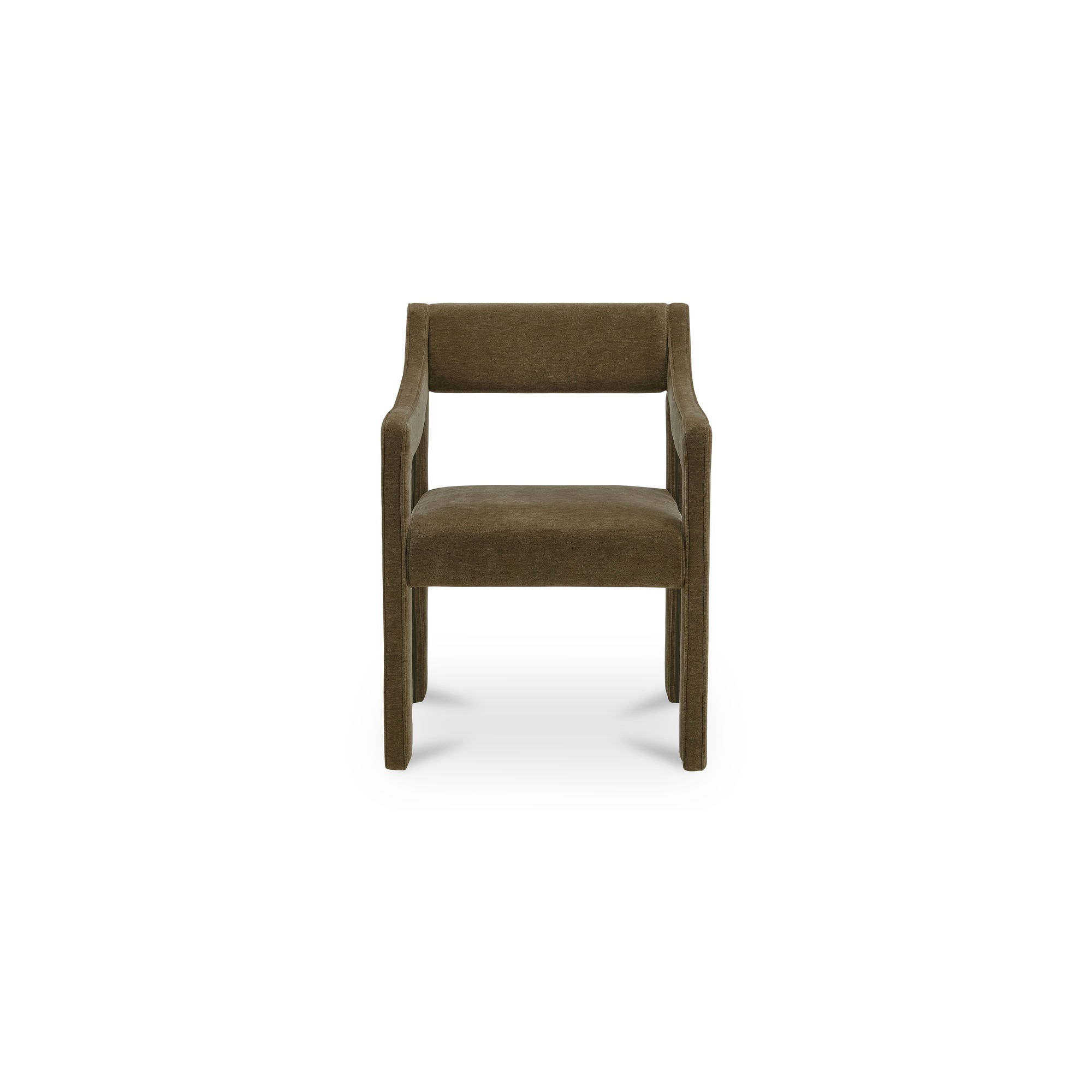 Elise Dining Chair Cedar Green, by Moe's Home, 22.8" width x 31.9" height x 22.2" depth View 1