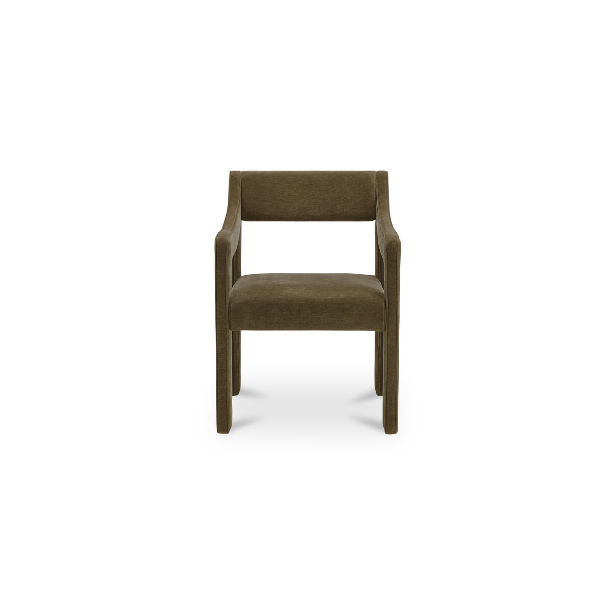 Elise Dining Chair Cedar Green, by Moe's Home, 22.8" width x 31.9" height x 22.2" depth View 1