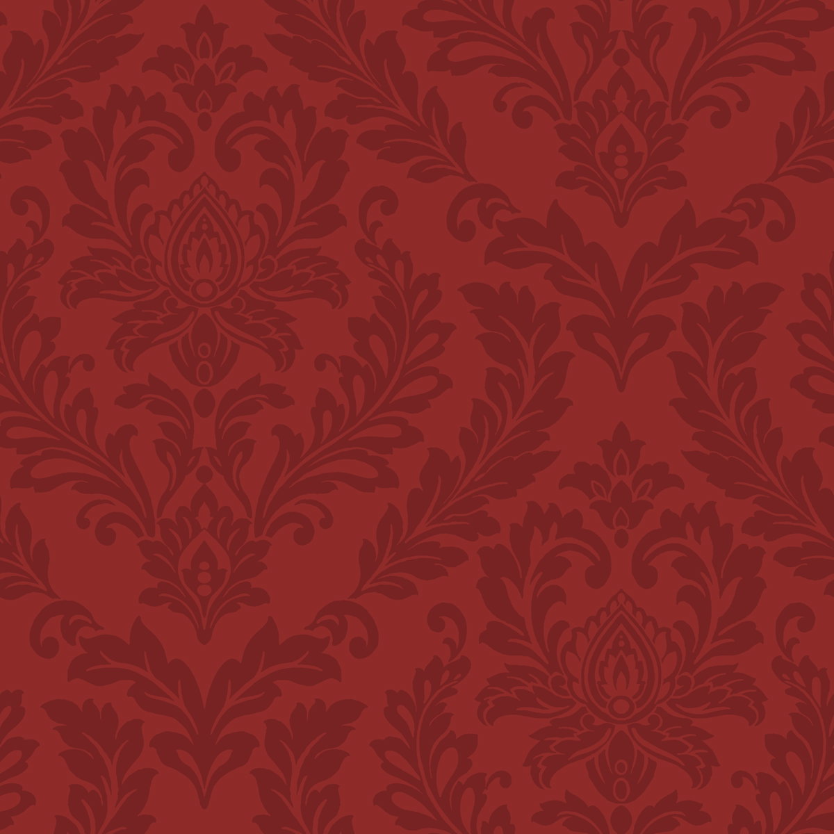 Damask Purple & Red Wallpaper, by York Wall, 33' length x 1'8.5" width x 0.02" depth