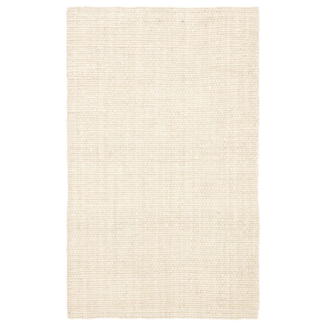 Murillo Natural Solid Ivory Area Rug (5'X8') large image 