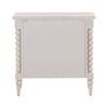 Marcellina Nightstand Whitewash, by Dovetail, 28" width x 27" height x 17.75" depth thumbnail 4