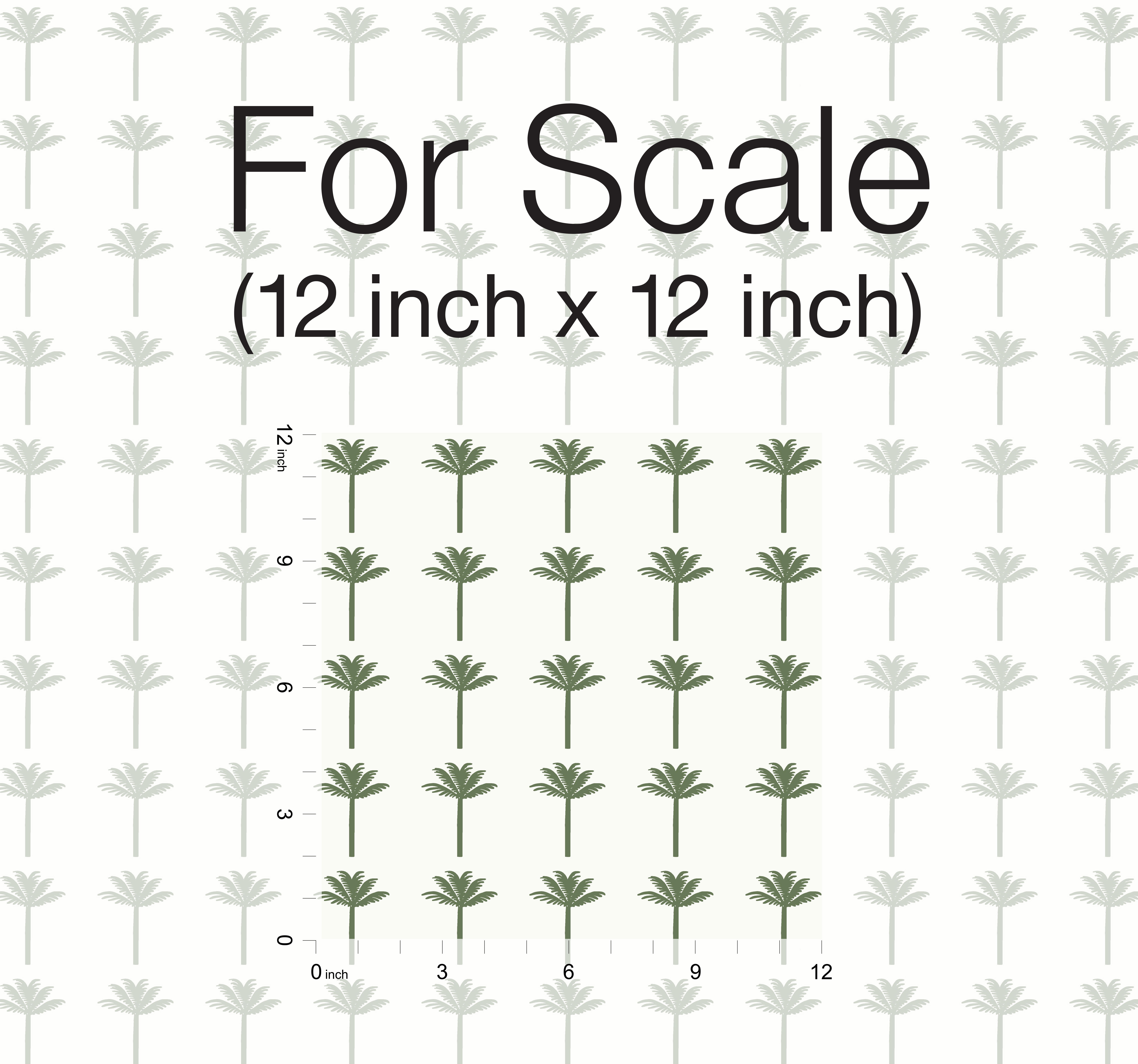 Palm Bay Green Peel & Stick Wallpaper, by York Wall, 20' length x 1'8.5" width x 0.02" depth View 4