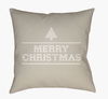 Merry Christmas III Accent Pillow, Decorative Pillow by Surya, 18" length x 18" width thumbnail