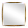 On Point Square Gold Mirror, by Uttermost, 40" width x 40" height x 1.25" depth thumbnail 1