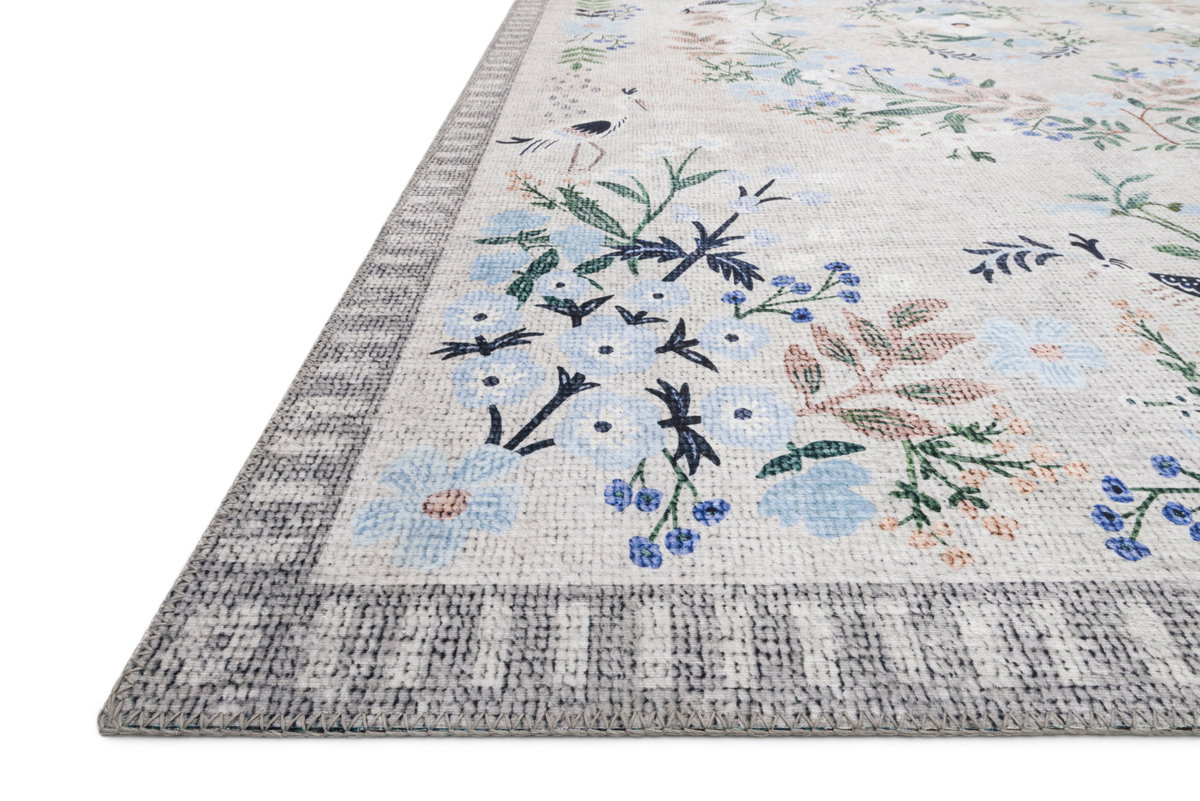 Rifle Paper Co. x Loloi Palais Rug, 7'6" length x 9'6" width View 2