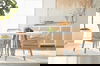 Turino 54' Round Dining Table Concrete Top thumbnail 7