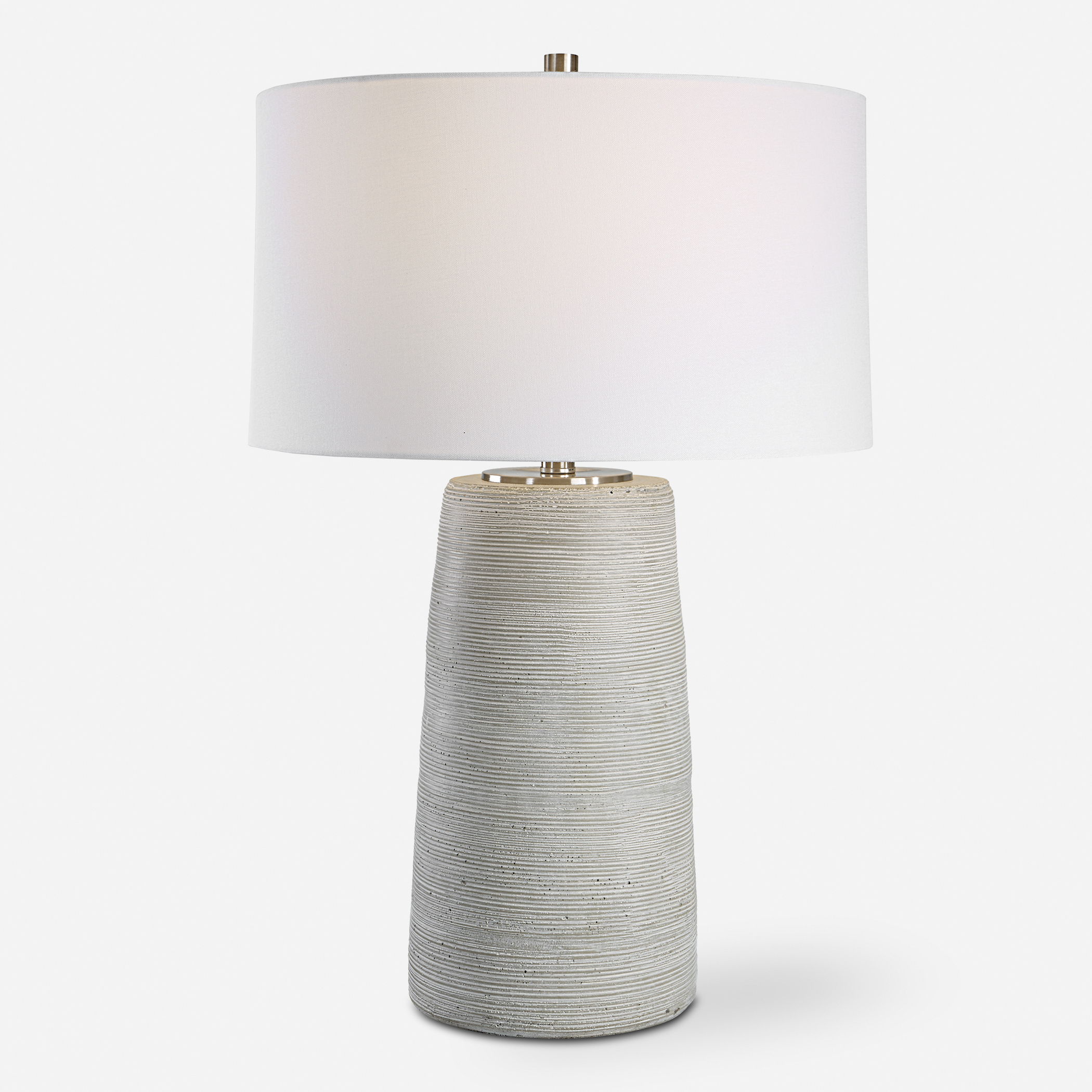 Mountainscape Ceramic Table Lamp large image 