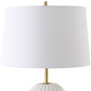 Lynna Ivory Table Lamp, by Uttermost, 16" width x 22.5" height x 16" depth thumbnail 6