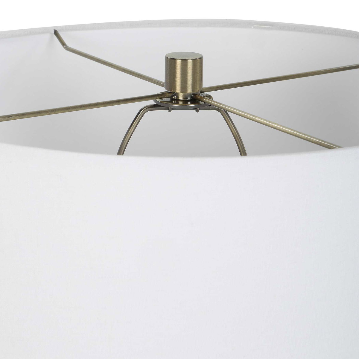 Padma Mottled Table Lamp, by Uttermost, 18" width x 31" height x 18" depth View 8