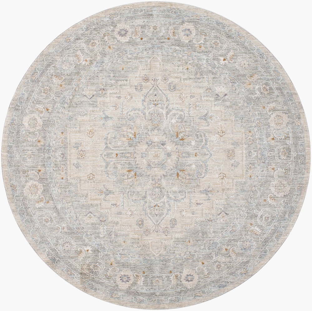 Avant Garde Machine Woven Rug, by Surya, 7'10.49" length x 7'10.49" width