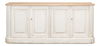 Antique Whitewash Sideboard  4 Door thumbnail 3