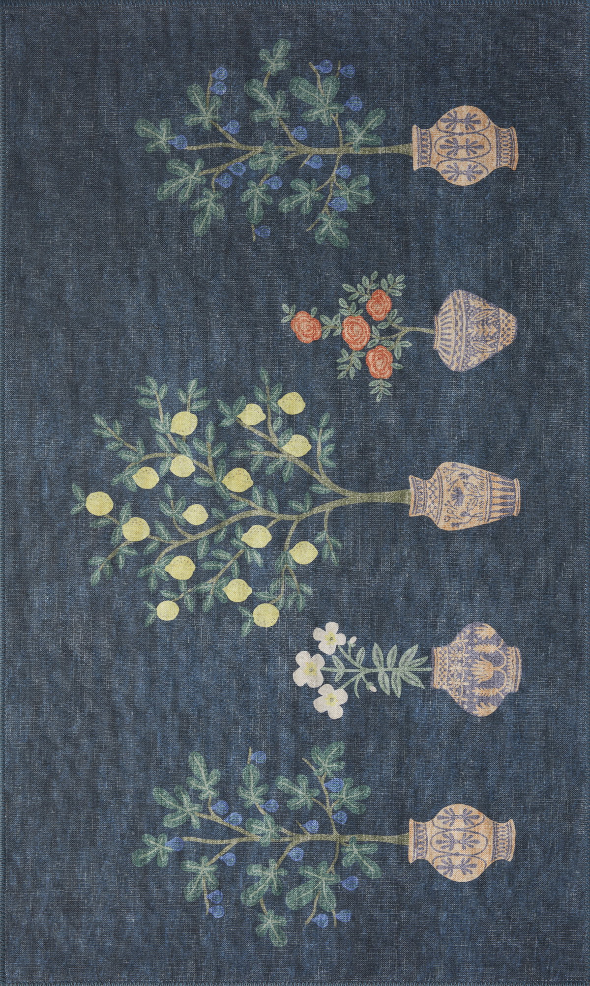 Rifle Paper Co. x Loloi Atelier Rug, 2' length x 5' width